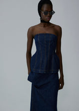 Load image into Gallery viewer, AW25 DENIM 04 SKIRT NAVY

