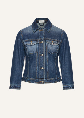 AW25 DENIM 05 JACKET DARK BLUE