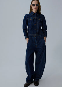 AW25 DENIM 05 JACKET NAVY