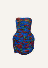 Load image into Gallery viewer, AW25 DRESS 05 BLUE PRINT
