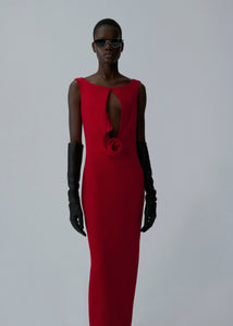 AW25 DRESS 13 RED