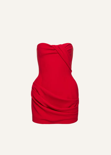 AW25 DRESS 18 RED