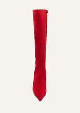 Load image into Gallery viewer, AW25 HIGH BOOTS SUEDE RED
