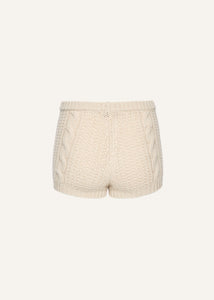 AW25 KNITWEAR 02 SHORTS BEIGE