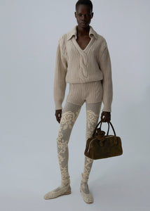 AW25 KNITWEAR 03 SWEATER BEIGE