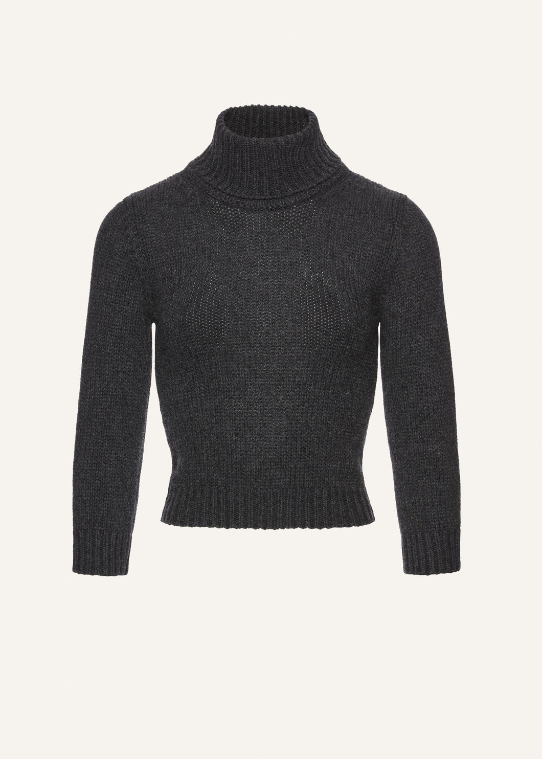 AW25 KNITWEAR 07 SWEATER GREY