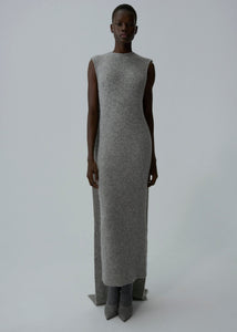 AW25 KNITWEAR 12 DRESS GREY