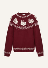 Load image into Gallery viewer, AW25 KNITWEAR 18 SWEATER BORDEAUX
