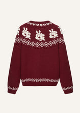 Load image into Gallery viewer, AW25 KNITWEAR 18 SWEATER BORDEAUX
