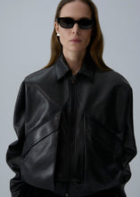 Load image into Gallery viewer, AW25 LEATHER 10 JACKET BLACK
