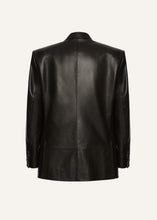Load image into Gallery viewer, AW25 LEATHER 17 BLAZER BLACK
