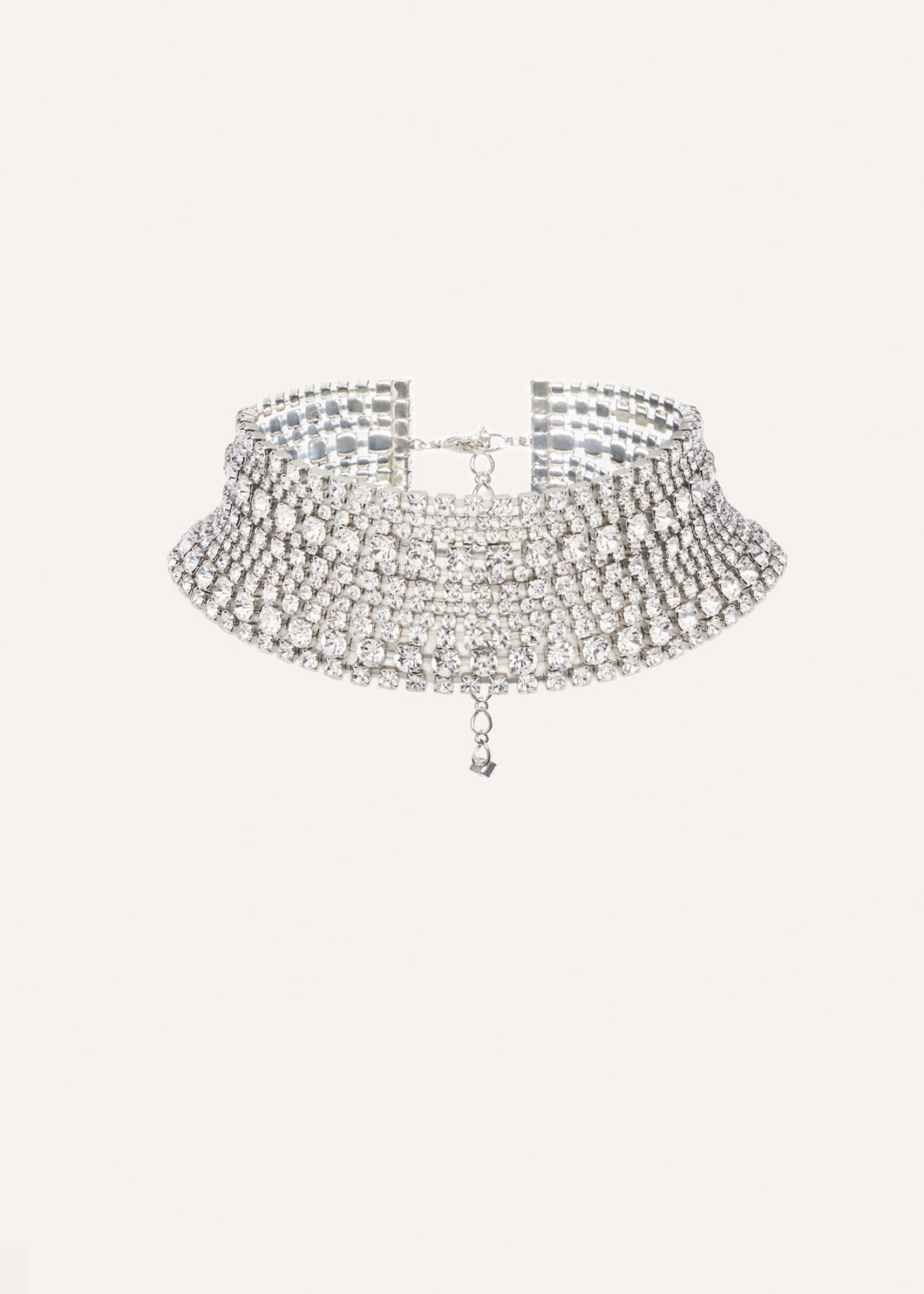 AW25 NECKLACE 01 RHODIUM