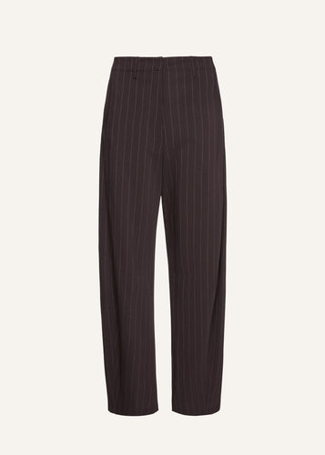AW25 PANTS 01 BROWN STRIPES