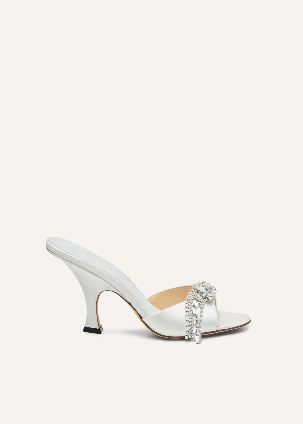 AW25 SANDALS SATIN WHITE