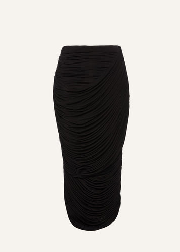 AW25 SKIRT 01 BLACK