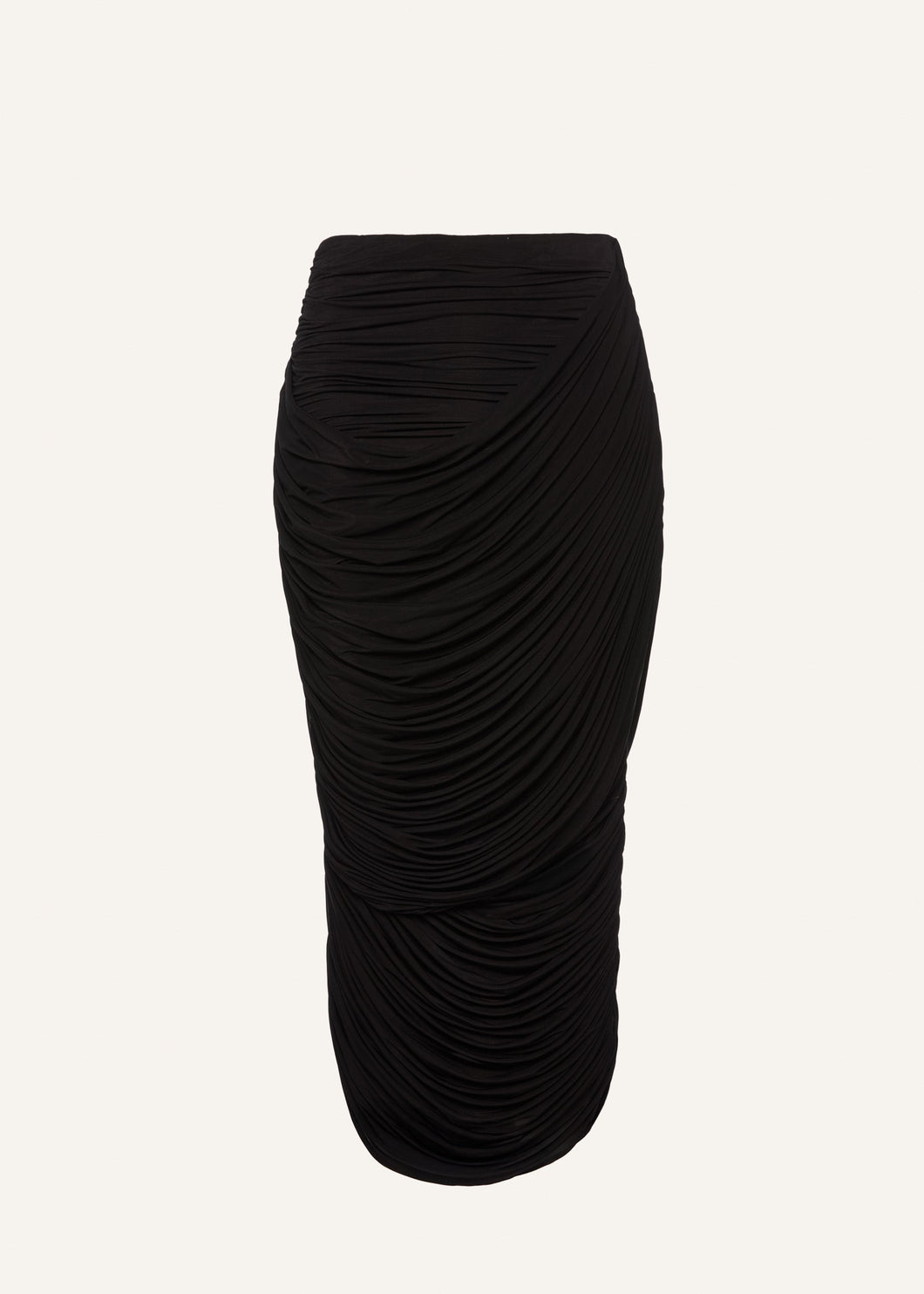 AW25 SKIRT 01 BLACK