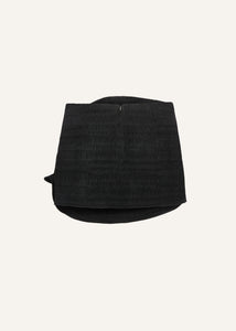 AW25 SKIRT 05 BLACK