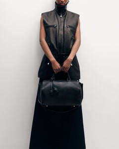 Varsovia bag in black leather