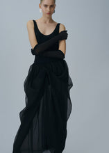 Load image into Gallery viewer, Scoop-back bodysuit in black
