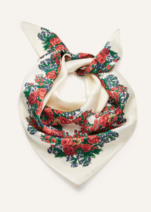 MTH23 SCARF 01 RED PRINT