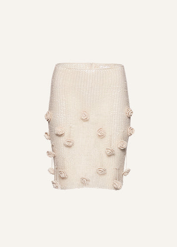 PF23 CROCHET 04 SKIRT CREAM