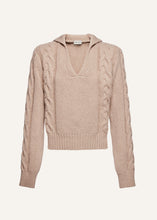 Load image into Gallery viewer, PF23 KNITWEAR 03 SWEATER BEIGE
