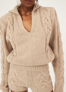 PF23 KNITWEAR 03 SWEATER BEIGE