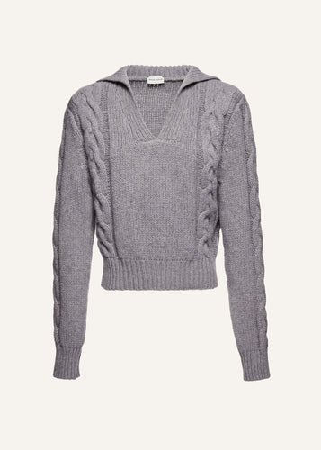 PF23 KNITWEAR 03 SWEATER GREY