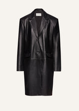 Load image into Gallery viewer, PF23 LEATHER 03 COAT BLACK
