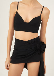 PF23 SWIM BOTTOM 05 SKIRT BLACK