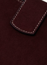 Load image into Gallery viewer, PF24 APOLONIA BAG BURGUNDY SUEDE
