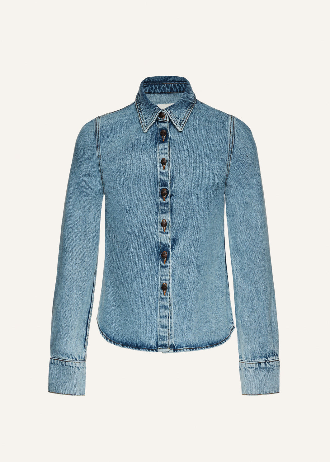 PF24 DENIM 05 SHIRT BLUE