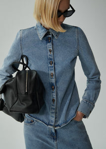 PF24 DENIM 05 SHIRT BLUE