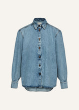 Load image into Gallery viewer, PF24 DENIM 06 SHIRT BLUE
