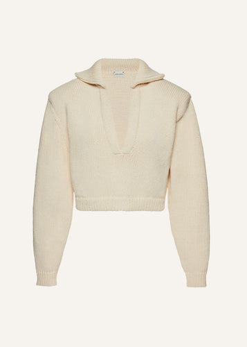 PF24 KNITWEAR 06 SWEATER CREAM