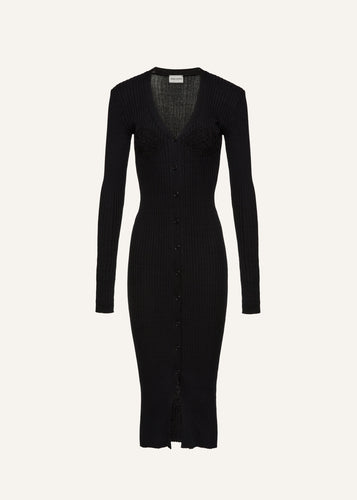 PF24 KNITWEAR 10 DRESS BLACK