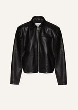 Load image into Gallery viewer, PF24 LEATHER 01 JACKET BLACK
