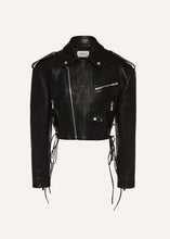 Load image into Gallery viewer, PF24 LEATHER 05 JACKET BLACK
