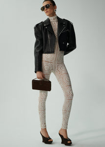 PF24 LEATHER 05 JACKET BLACK