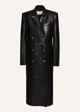 Load image into Gallery viewer, PF24 LEATHER 08 COAT BLACK
