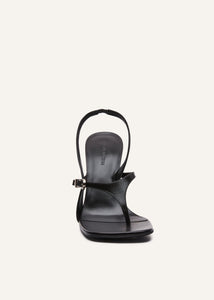 PF24 SANDALS LEATHER BLACK