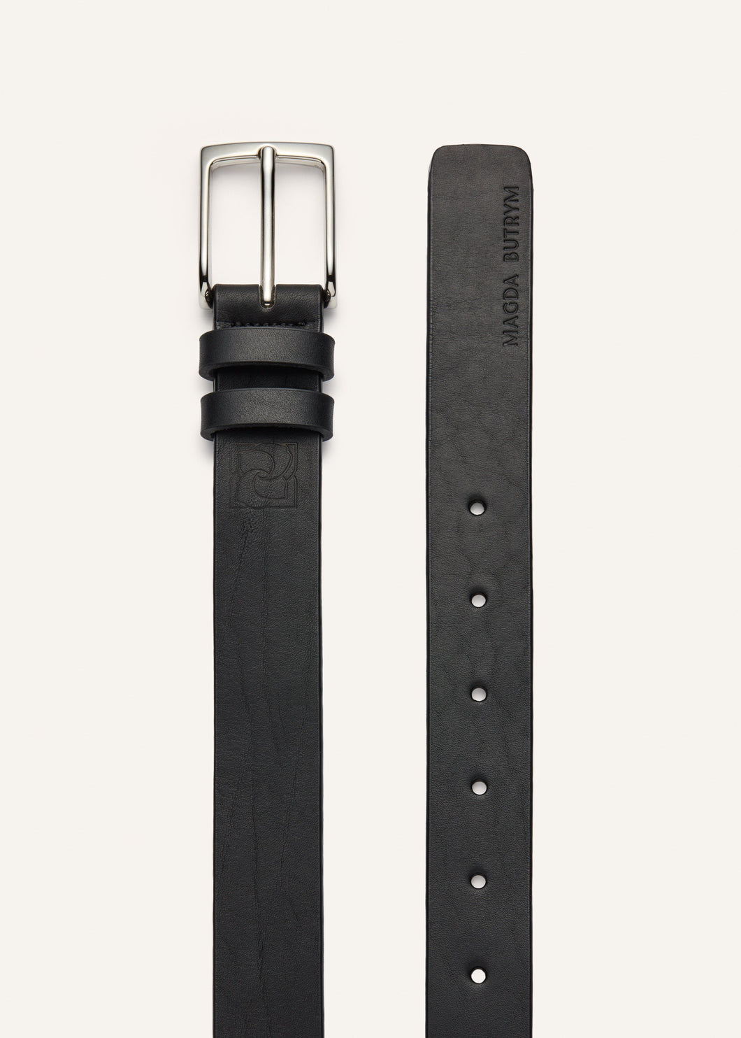 PF25 BELT 03 BLACK NICKEL