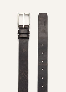 PF25 BELT 03 BURGUNDY SILVER
