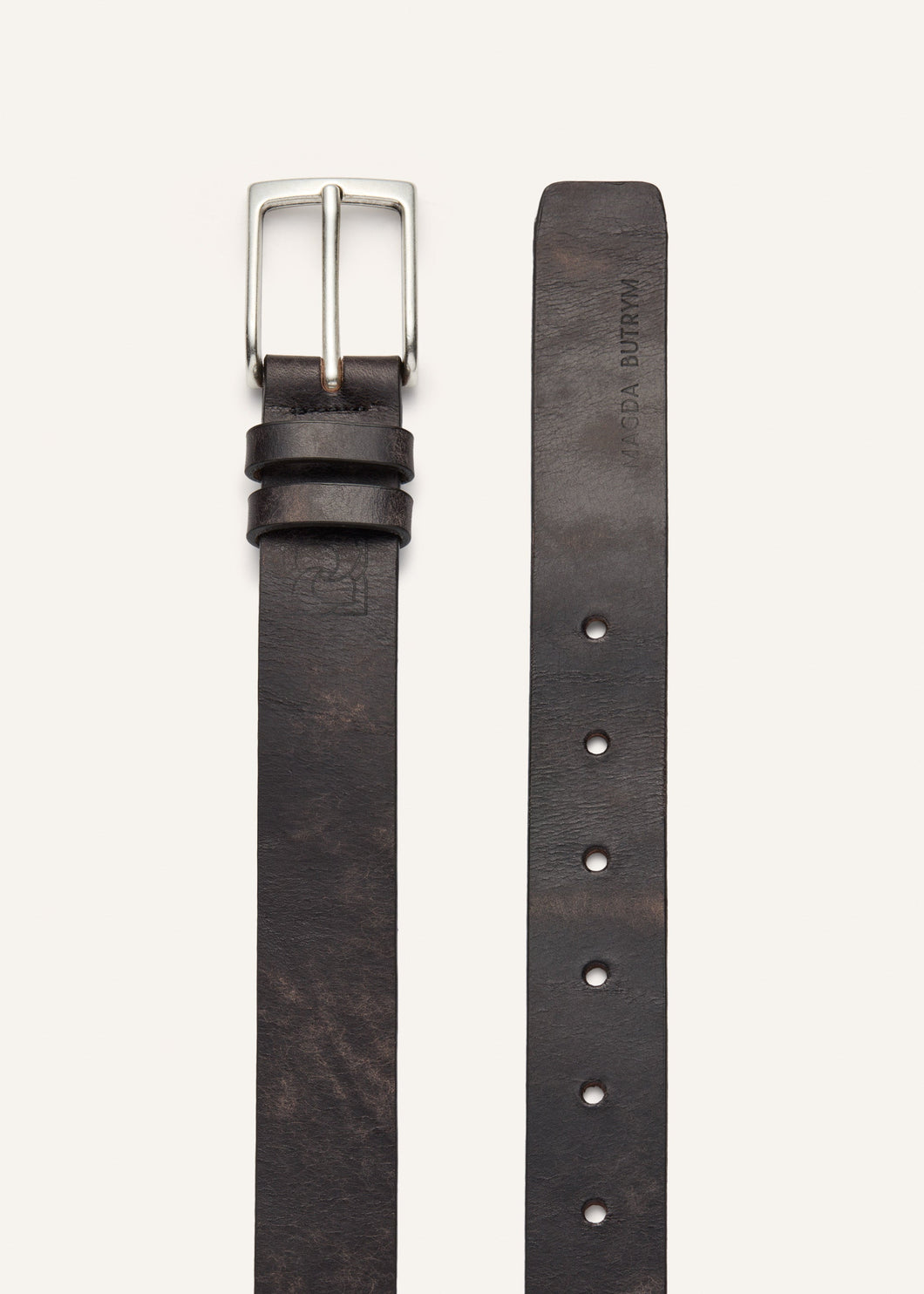 PF25 BELT 03 BURGUNDY SILVER