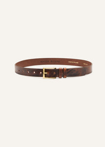 PF25 BELT 05 BROWN GOLD