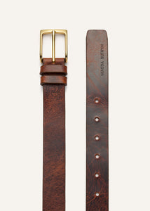 PF25 BELT 05 BROWN GOLD