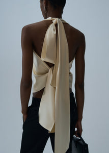 Front-pleat classic trousers in black