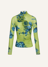 Load image into Gallery viewer, PF25 BLOUSE 15 GREEN PRINT
