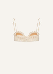 PF25 CROCHET 02 BRA CREAM