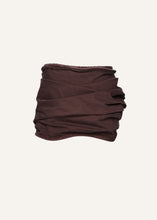 Load image into Gallery viewer, PF25 DENIM 06 SKIRT BROWN
